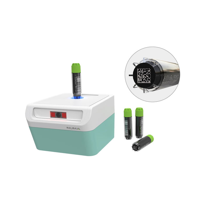 Accurate and fast barcode scanning with NUMA Single Tube Reader
