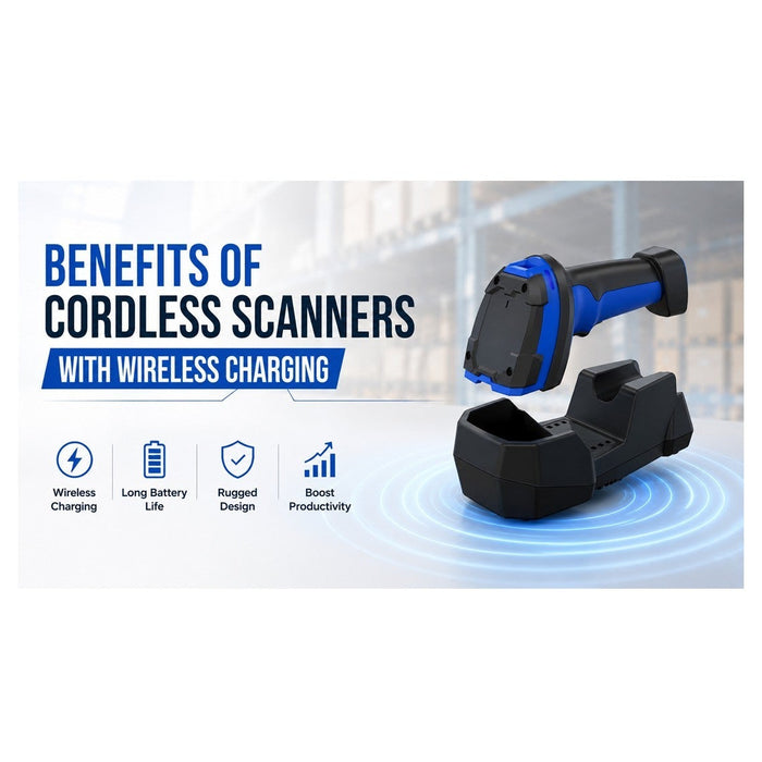 Benefits of Cordless Scanners with Wireless Charging