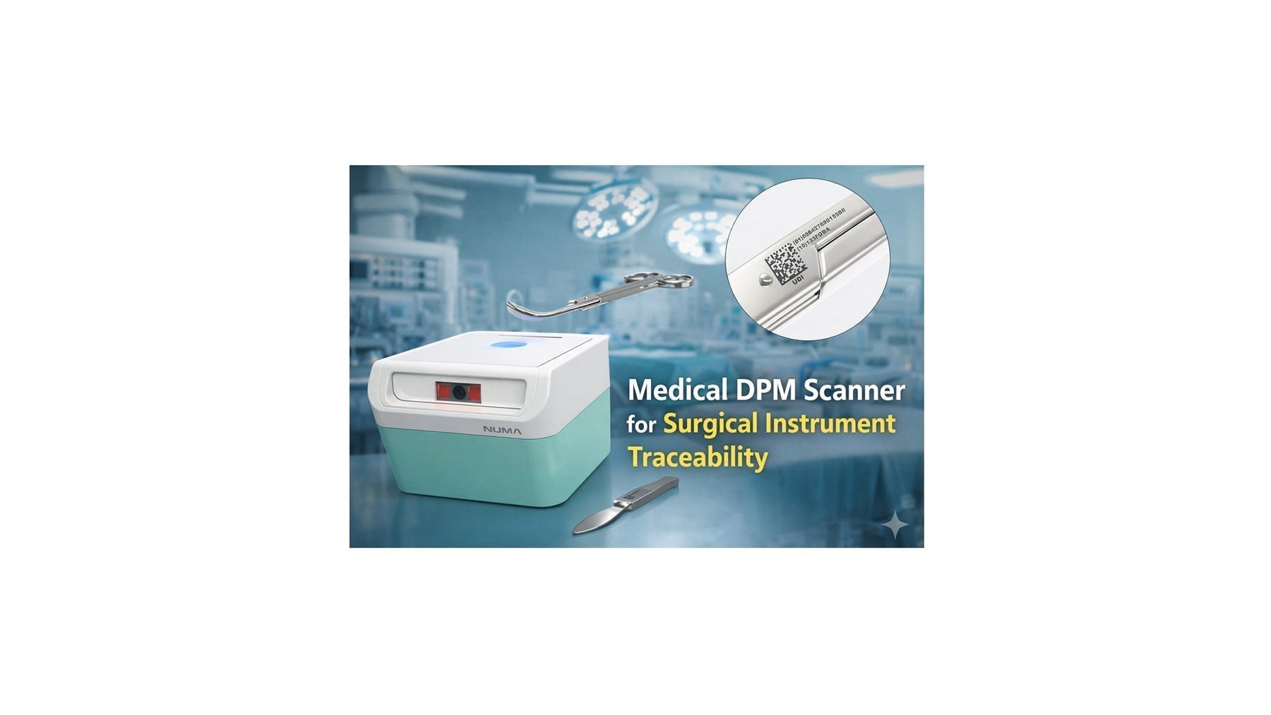 Medical DPM Scanner for Surgical Instrument Traceability