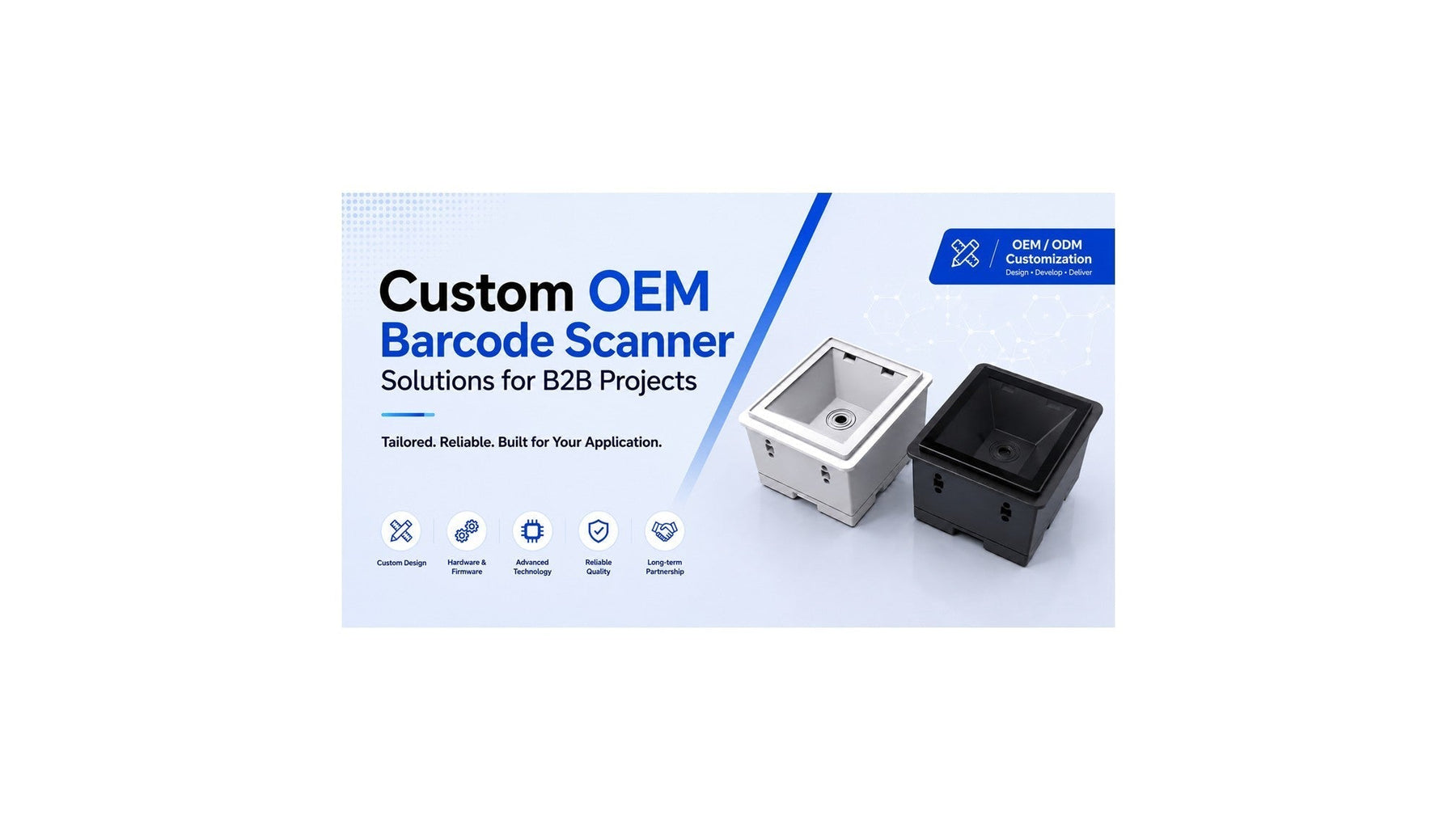 Custom OEM Barcode Scanner Solutions for B2B Projects