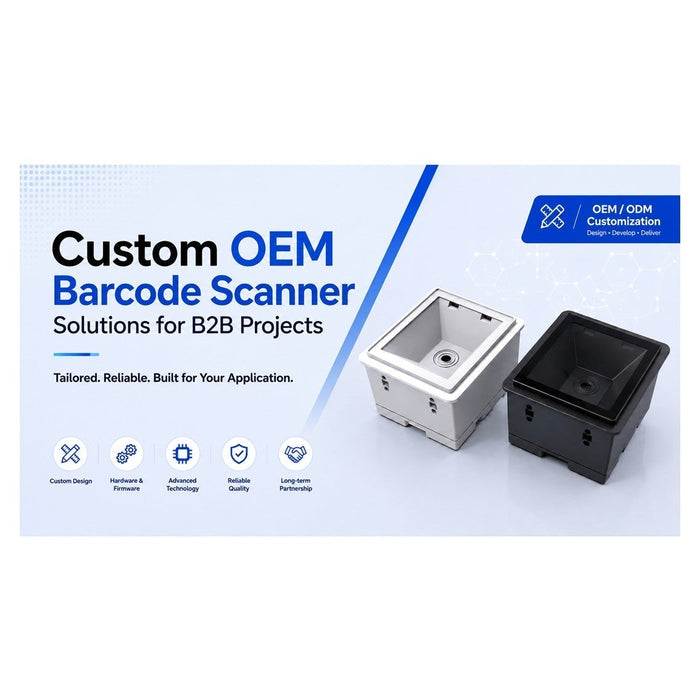 Custom OEM Barcode Scanner Solutions for B2B Projects