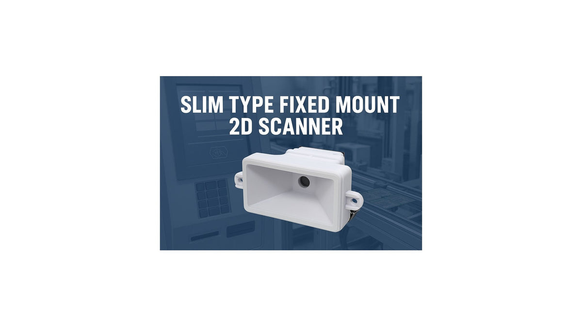 Slim Type Fixed Mount 2D Scanner Applications in Kiosks and Automation ...