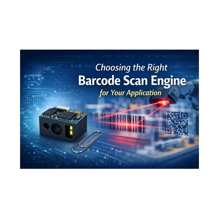 Choosing the Right Barcode Scan Engine for Your Application