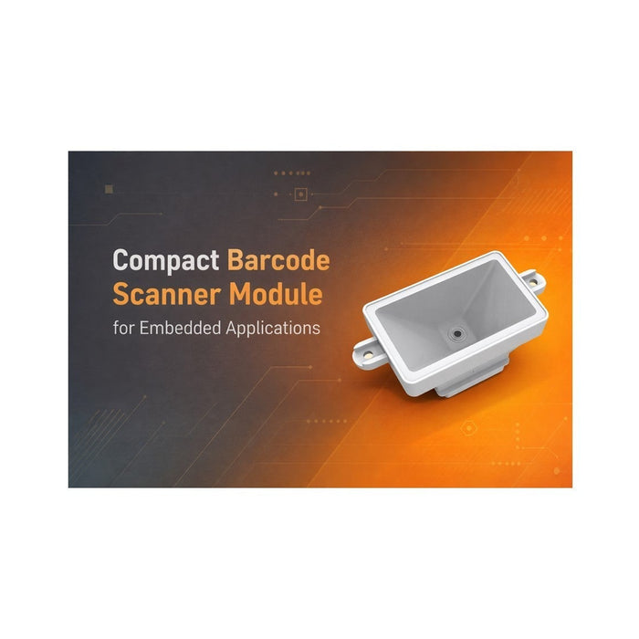 Compact Barcode Scanner Module for Embedded Applications