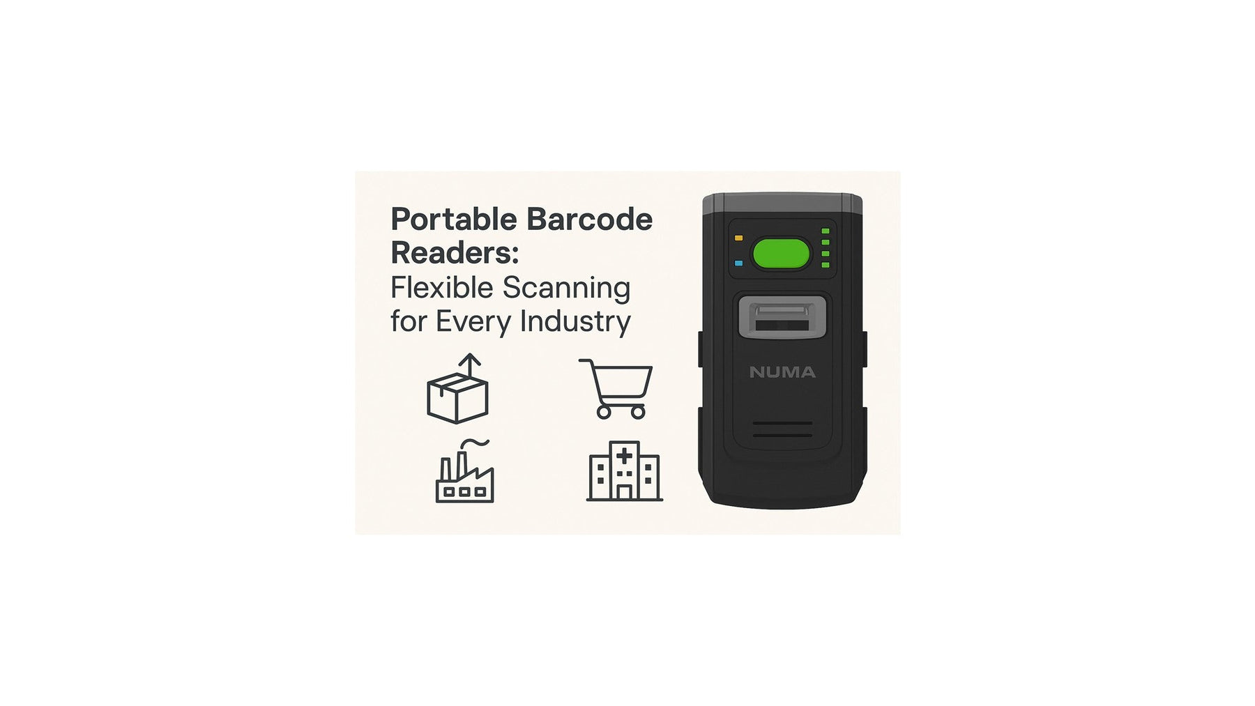 Portable Barcode Readers: Flexible Scanning for Every Industry