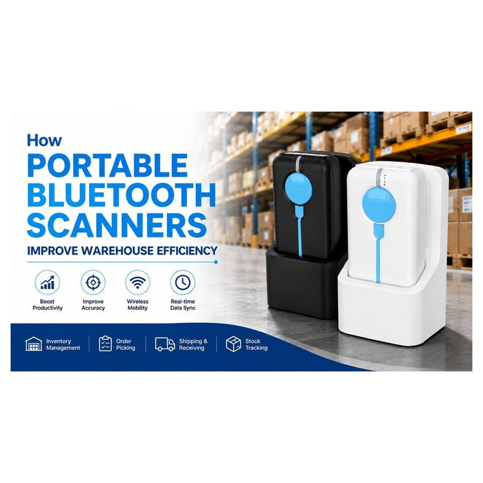 How Portable Bluetooth Scanners Improve Warehouse Efficiency